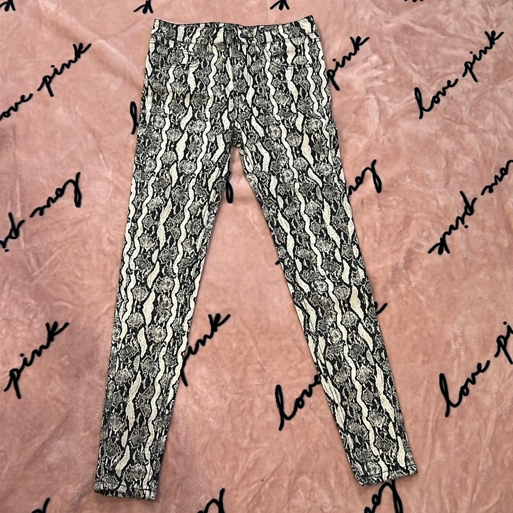 Wild Fable Snake Print High-Rise Skinny size 2